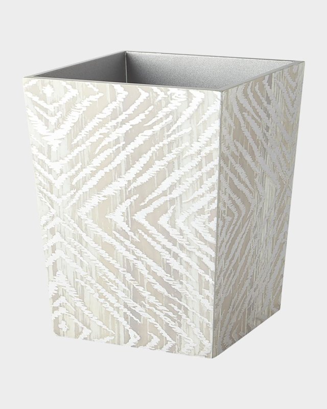 Zebra Wastebasket
